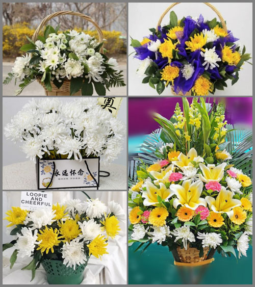 山东莱芜莱城区牛泉镇张积庄村白事提篮配送